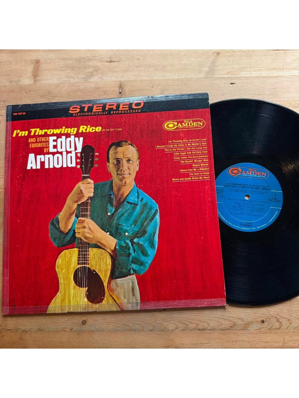 Eddy Arnold - I'm Throwing Rice 33rpm VG+ VR25